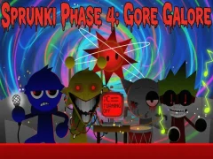 Mäng Sprunki Phase 4: Gore Galore Internetis