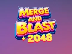 Mäng Merge and Blast 2048 Internetis