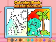 Mäng Coloring Book: Jurassic Dinosaurs Internetis