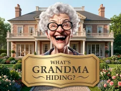Mäng What's Grandma Hiding Internetis