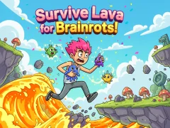 Mäng Survive Lava for Brainrots! Internetis