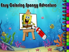 Mäng Easy Coloring Spongy Adventure Internetis