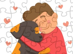 Mäng Adopt a Pet Jigsaw Internetis