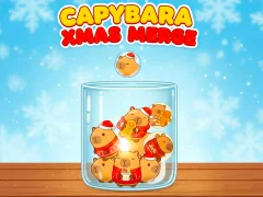 Mäng Capybara Xmas Merge Internetis