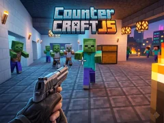 Mäng Counter Craft JS Internetis