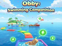 Mäng Obby: Swimming competition Internetis