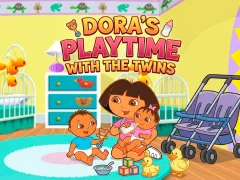 Mäng Dora the Explorer Dora's Playtime with the Twins Internetis