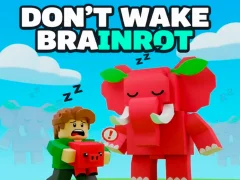Mäng Don't Wake Brainrot Internetis