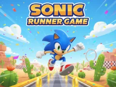 Mäng Sonic Runner Game Internetis
