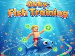 Mäng Obby: Fish training Internetis