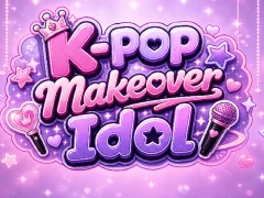 Mäng K-pop Makeover Idol Internetis