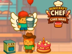 Mäng Minicraft Chef Cake Wars Internetis