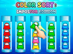Mäng Color Sort: Impostor Edition Internetis