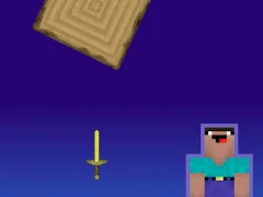 Mäng Noob vs Pro But Knife Hit Minecraft Internetis