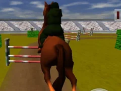 Mäng Jumping Horse 3d Internetis