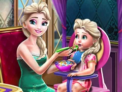 Mäng Ice Queen Toddler Feed Internetis