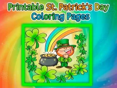 Mäng Printable St Patricks Day Coloring Pages Internetis