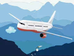 Mäng Stickman Escape - Plane and Ship Internetis