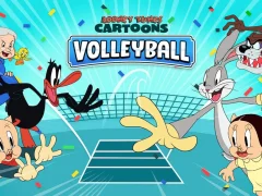 Mäng Looney Tunes Cartoons Volleyball Internetis