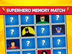 Mäng Superhero Memory Match Internetis