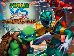 Mäng Teenage Mutant Ninja Turtles VS Power Rangers: Ultimate Hero Clash Internetis