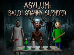 Mäng Asylum: Baldi Granny Slender Internetis