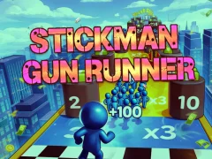 Mäng Stickman Gun Runner Internetis