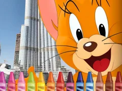 Mäng Tom and Jerry Coloring Internetis