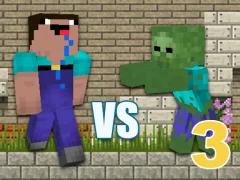 Mäng Noob vs Zombies 3 Internetis