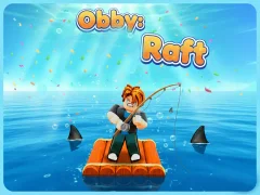 Mäng Obby: Raft Internetis