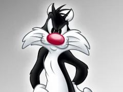 Mäng Sylvester Dress Up Internetis