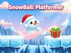 Mäng SnowBall: Platformer Internetis