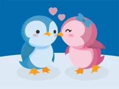 Mäng Cute Penguin Puzzle Internetis