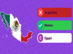 Mäng Guess the Country Internetis