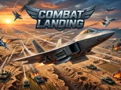 Mäng Combat Landing Internetis
