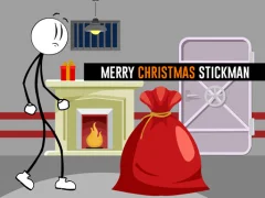 Mäng Merry Christmas Stickman Internetis