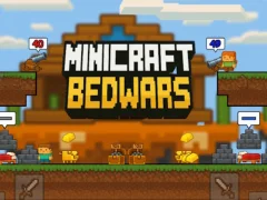Mäng Minicraft Bedwars Internetis
