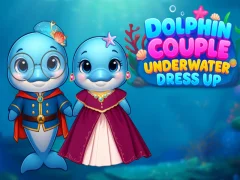 Mäng Dolphin Couple Underwater Dress Up Internetis