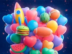 Mäng Merge 3D - Match 3 Balloons Internetis