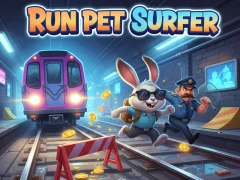 Mäng Run Pet Surfer Internetis