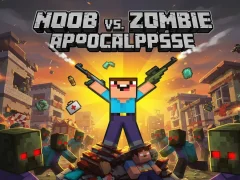 Mäng Noob vs Zombie Apocalypse Internetis