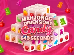 Mäng Mahjongg Dimensions Candy 640 seconds Internetis