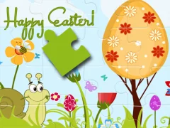 Mäng Happy Easter Puzzle Internetis
