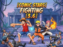 Mäng Comic Stars Fighting 3.6 Internetis