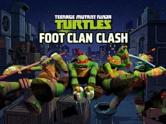 Mäng Teenage Mutant Ninja Turtles Foot Clan Clash Internetis