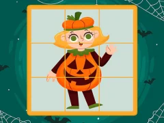 Mäng Halloween Puzzles Internetis