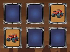 Mäng Monster Trucks Memory Internetis