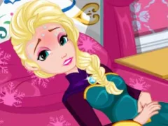 Mäng Elsa Stomach Virus Internetis