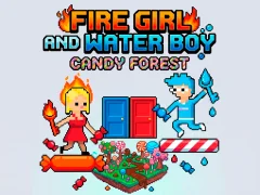 Mäng Fire Girl and Water Boy Candy Forest Internetis