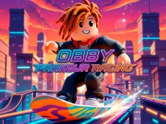 Mäng Obby Parkour Racing Internetis